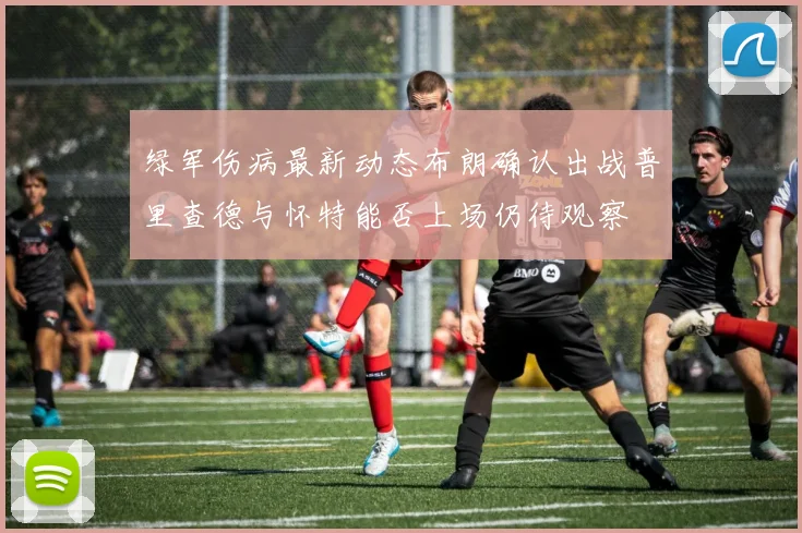 绿军伤病最新动态布朗确认出战普里查德与怀特能否上场仍待观察